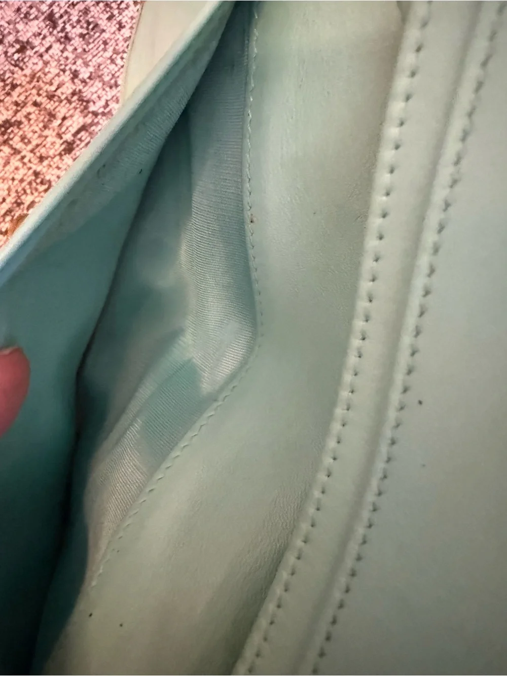 Tiffany & Co. Metallic Gold Leather Continental Wallet
